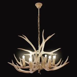 Deer Antler Ceiling Light