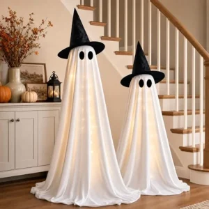 2 Pack Light Up Ghosts