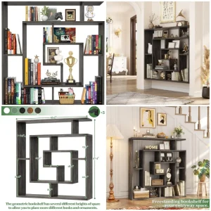 6 Tier Display Book Shelf
